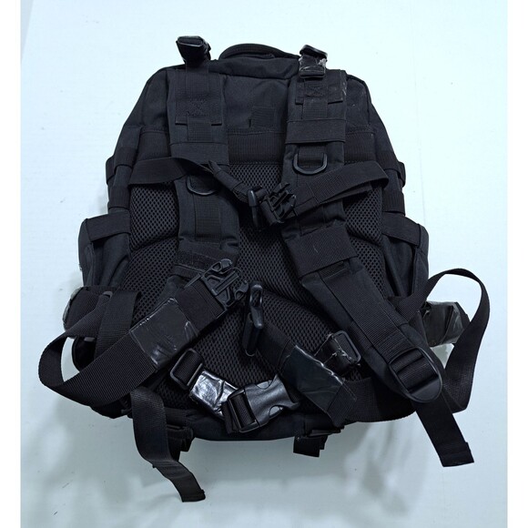 WOLFpak 45L Backpack Black Camping Hiking Gym Military Molle Hook Loop Wolfpack - Picture 10 of 16